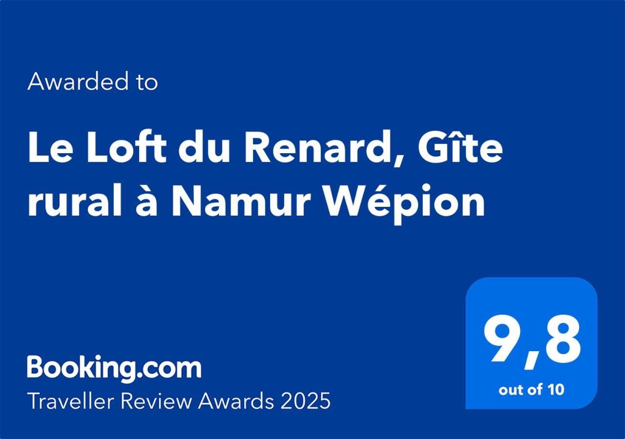 Le Loft Du Renard, Gite Rural A Namur Wepion Esterno foto
